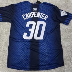 CARPENTER #30 Detroit Tigers-MOTOR CITY jersey--XXL