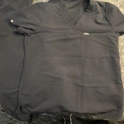 Figs Scrub Top 