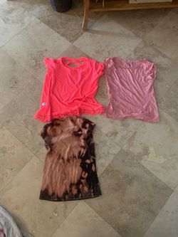 Girls t-shirts size XL