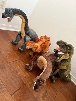 Kinderlov Inc. Stuffed Dinosaurs