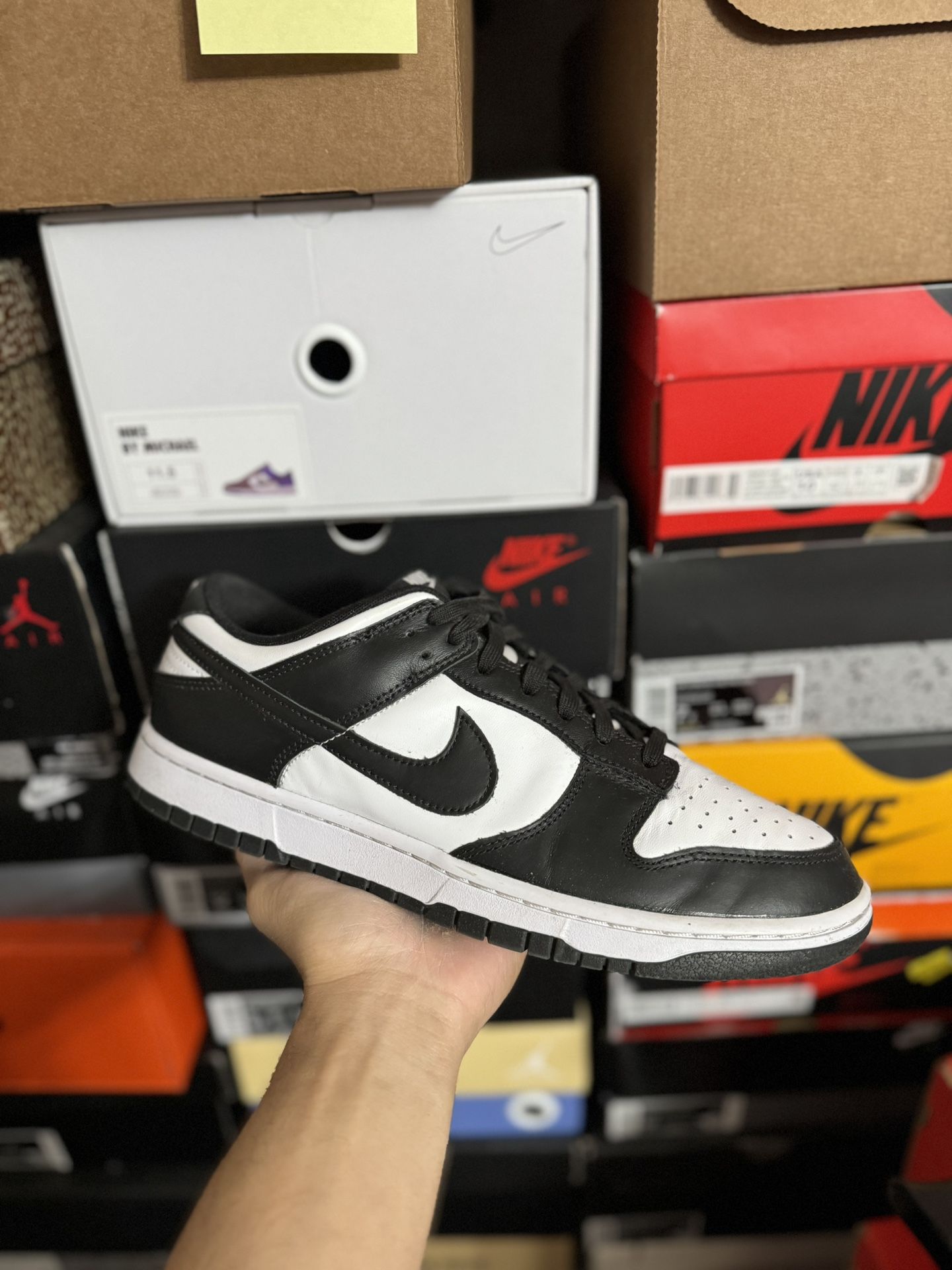 Nike Dunk Low Panda size 11 USED But Clean