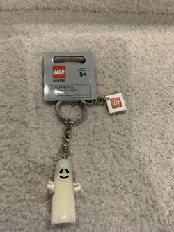 Vintage Lego Ghost Keychain Luminescent 