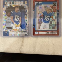 Ladd McConkey Sick 2 Card Lot ( Including 1 RC)!!