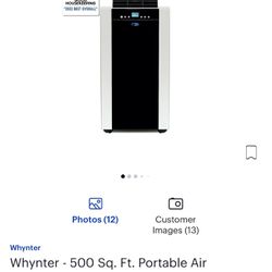 New Whynter Portable Air Conditioner 