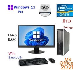Hp Desktop PC Bundle 24in Monitor New