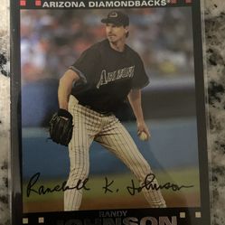 Randy Johnson 2007 Topps Card #560