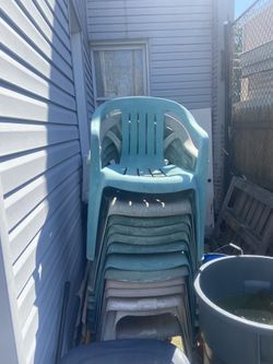Plastic Chairs (3 per chair)