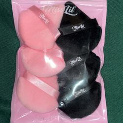 ✨ 6pcs Soft Powder Puff Set – For Loose or Pressed Powder, Foundation, & Blending ✨