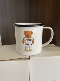 Set of 4 New San Diego Padres Bear Camp Mug