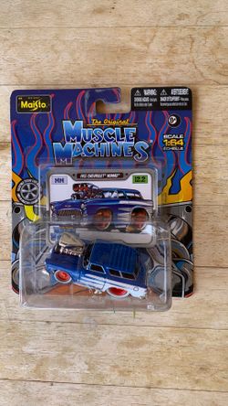 MAISTO THE ORIGINAL MUSCLE MACHINES 1955 CHEVROLET NOMAD $10