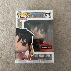 One Piece Red Hawk  Luffy Funko Pop  AAA Exclusive 