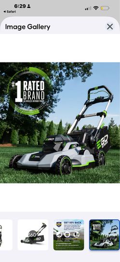 Brand New Ego Mower with 2 new Batteries