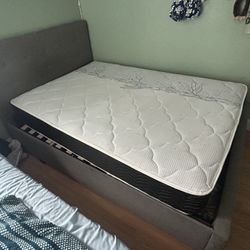 Bed Frame And Bamboo Mattress Full Size