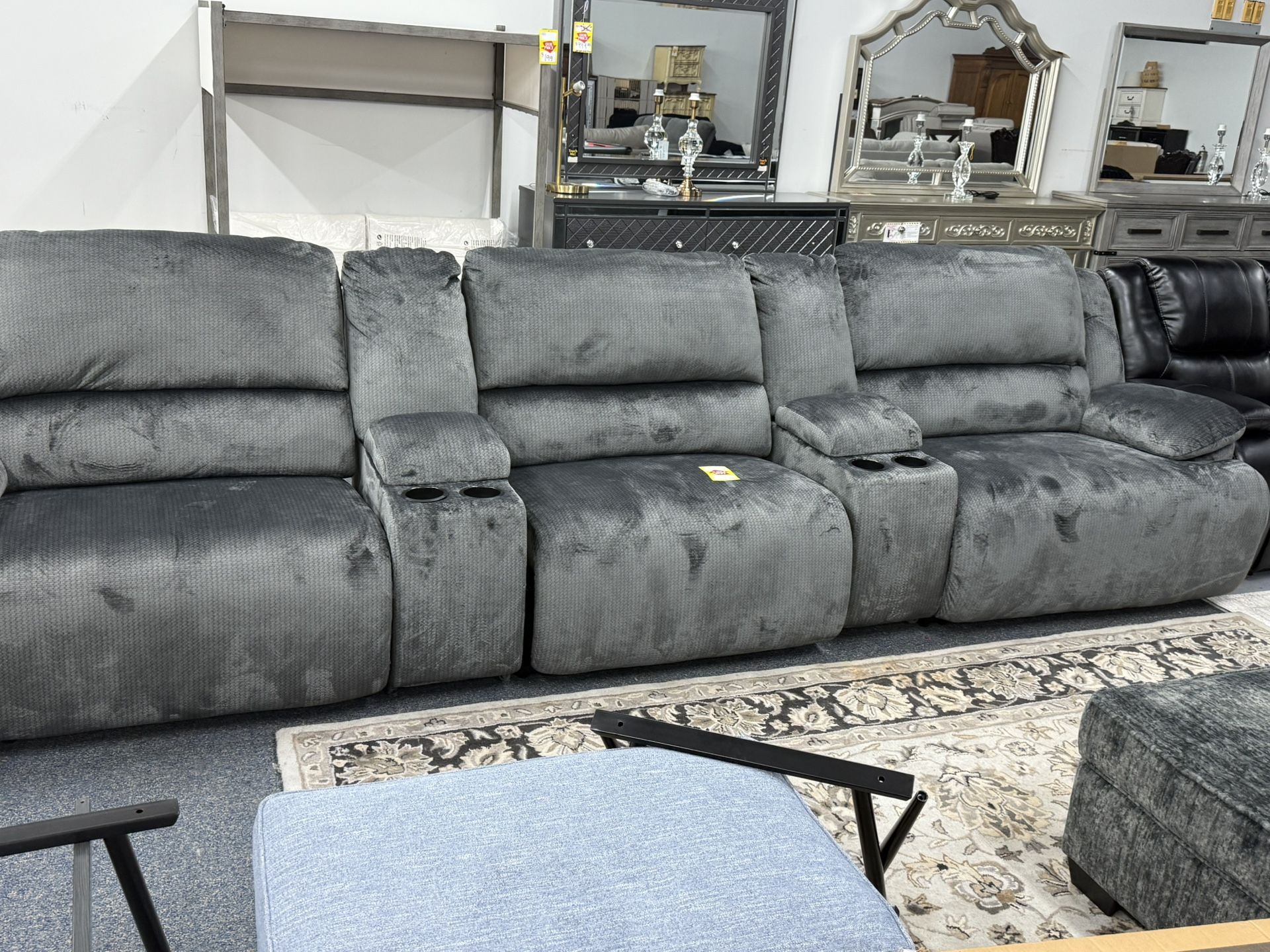 Movie Theatre Style Reclining Furniture New