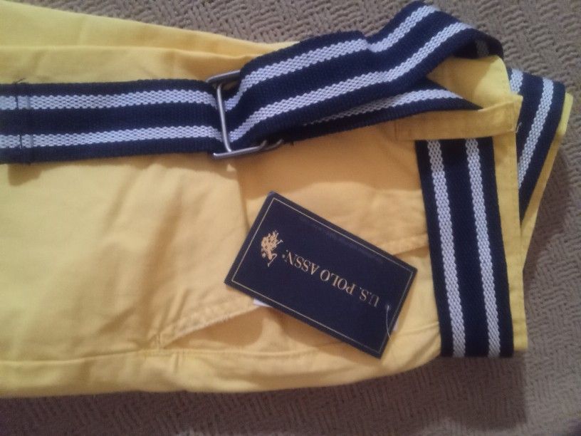 U.S. Polo Assn. Shorts with Belt