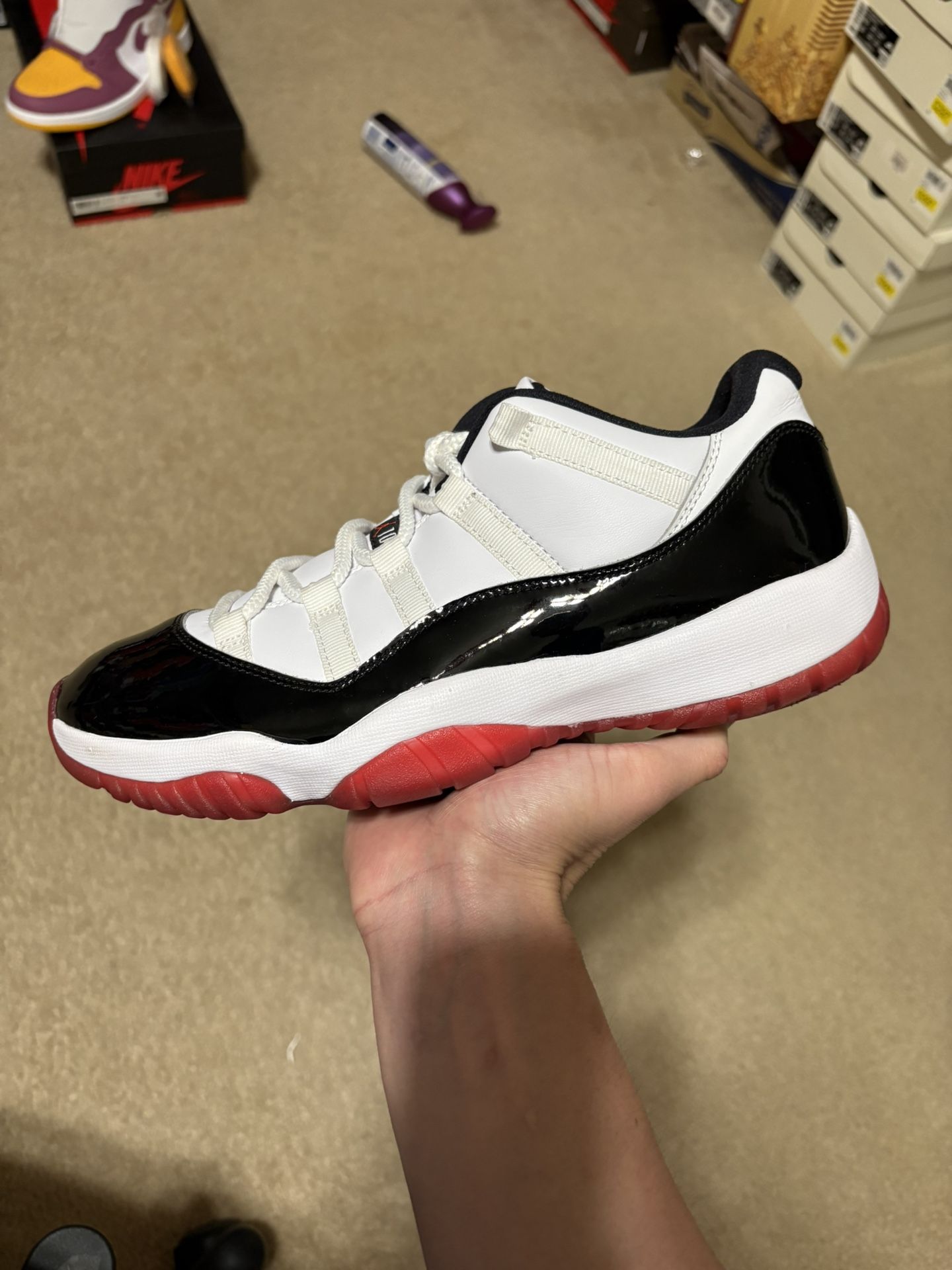 Size 10 - CLEAN Air Jordan 11 Retro Low Concord Bred