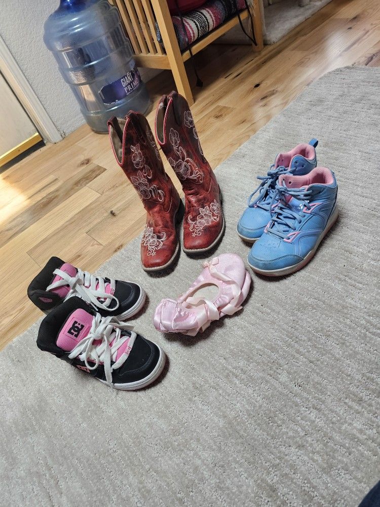 Size 3 Big Girls Shoes