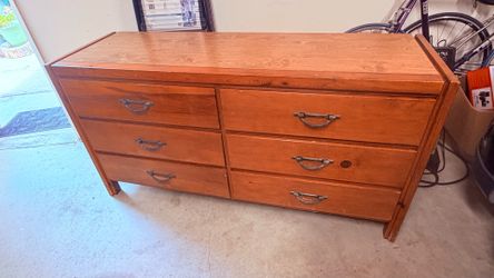 High Country Wooden Dresser