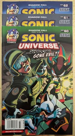 Sonic Comic Book Shadow Fall