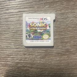 Sonic Generations Nintendo 3DS