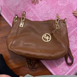 Michael Kors Brown Cross Body Bag