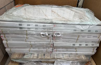 Rivermont Oro 24 in. x 24 in. Polished Porcelain Stone Look Floor and Wall Tile (15.5 sq. ft./ case)