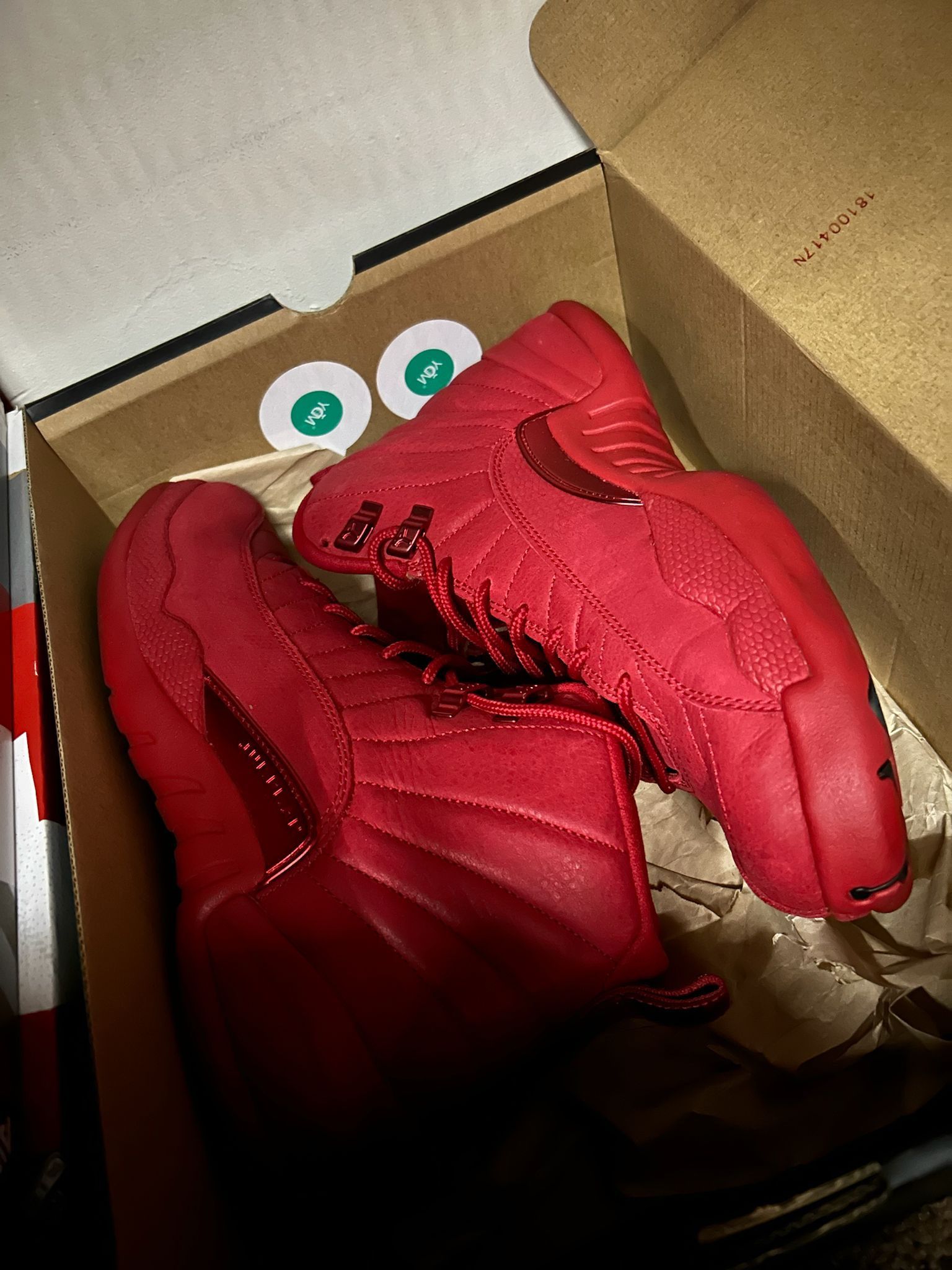 2018 Air Jordan 12 Retro 'Gym Red'size 8.5