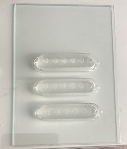 Fender Guitar Stratocaster - Clear Pickup Covers