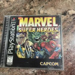 PS1 Marvel Super Heroes