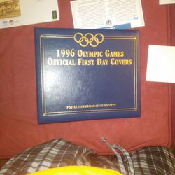 1996 Olympic Game Official First Day Covers 