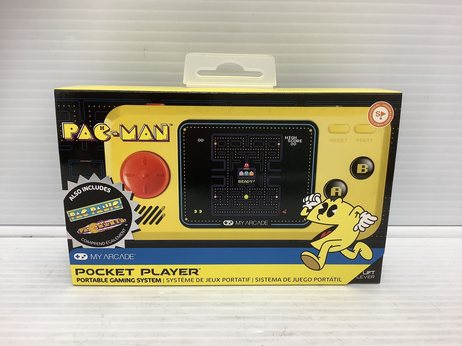 My Arcade PAC-MAN Pocket Player Portable Gaming System - Brand New