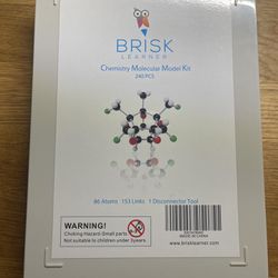 Brisk Learner Chemistry Molecular Model Kit 240 Pcs