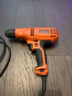 BLACK+DECKER 5.2/5.5 Amp 3/8-Inch Corded Drill/Driver (Model DR260C / DR260B)