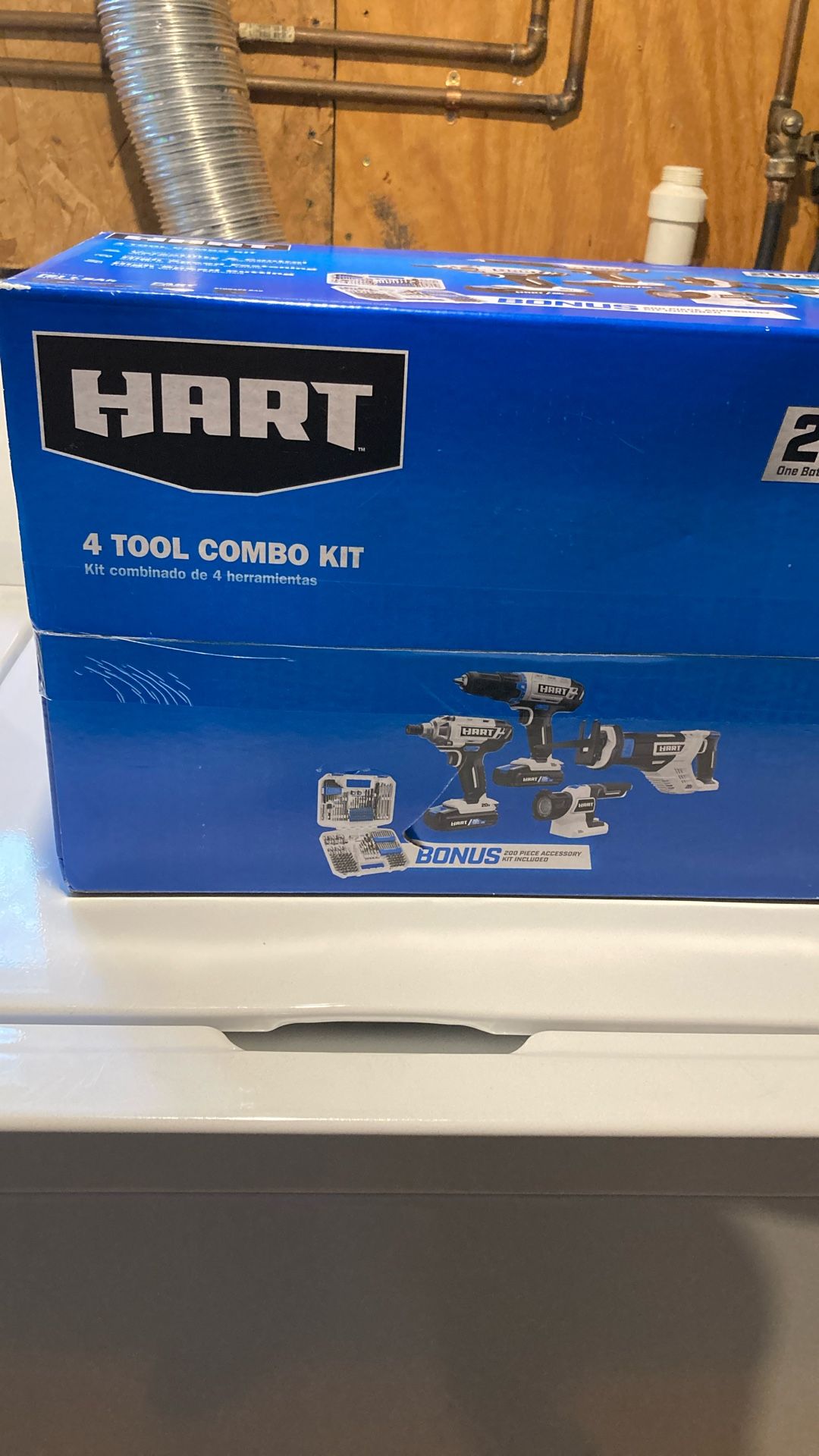 Hart 4 Tool Combo Kit Brand New In Box Never Opened