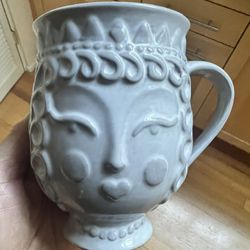 Jonathan Adler King & Queen Mug - RARE!