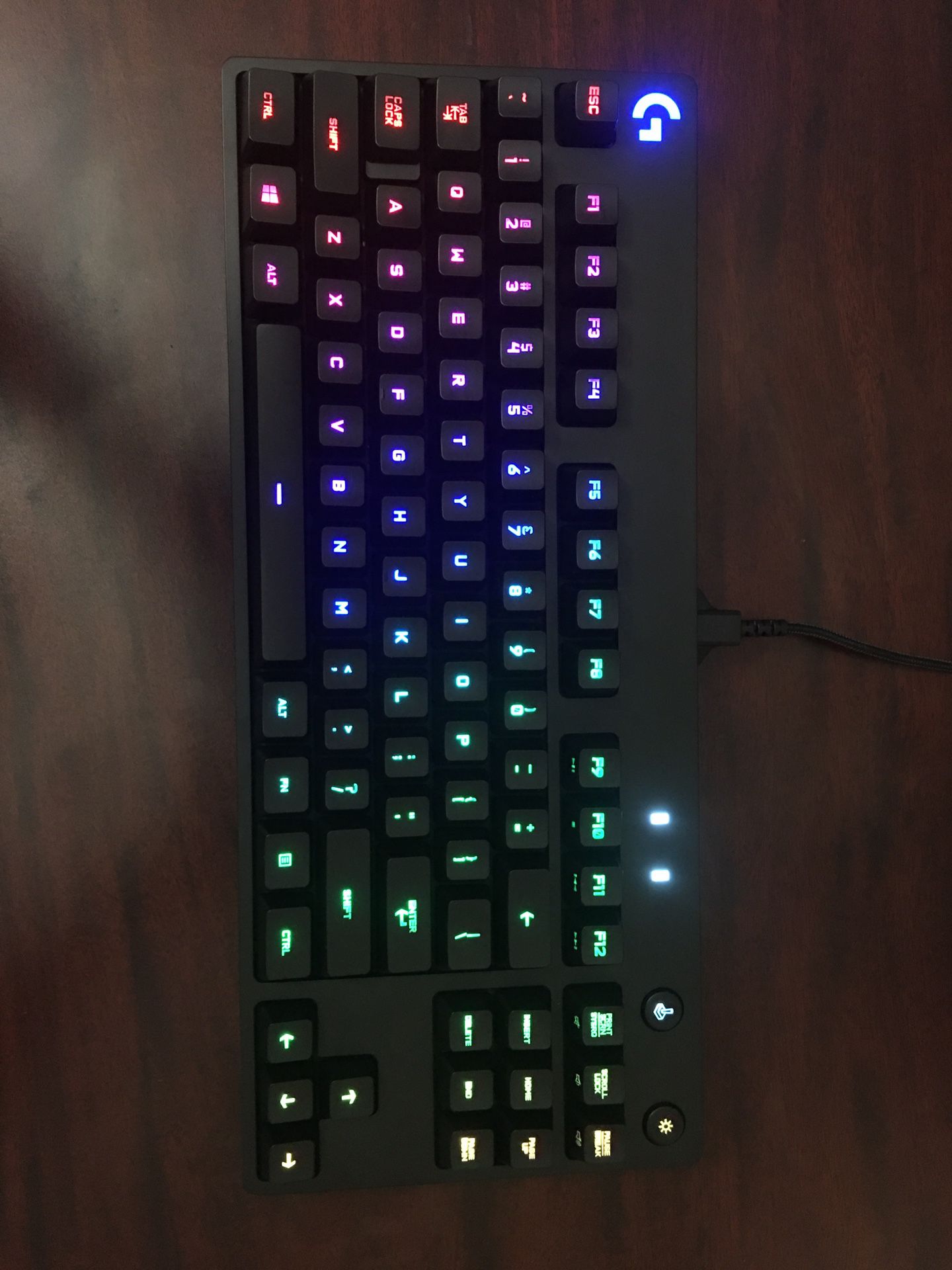 Logitech G Pro Mechanical Gaming Keyboard RGB Backlit