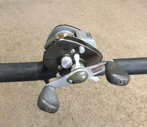 Vintage quantum and Zebco rod and reel combo