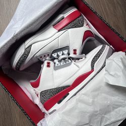 Jordan 3 Retro Fire Red