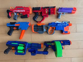 Nerf Toy Lot