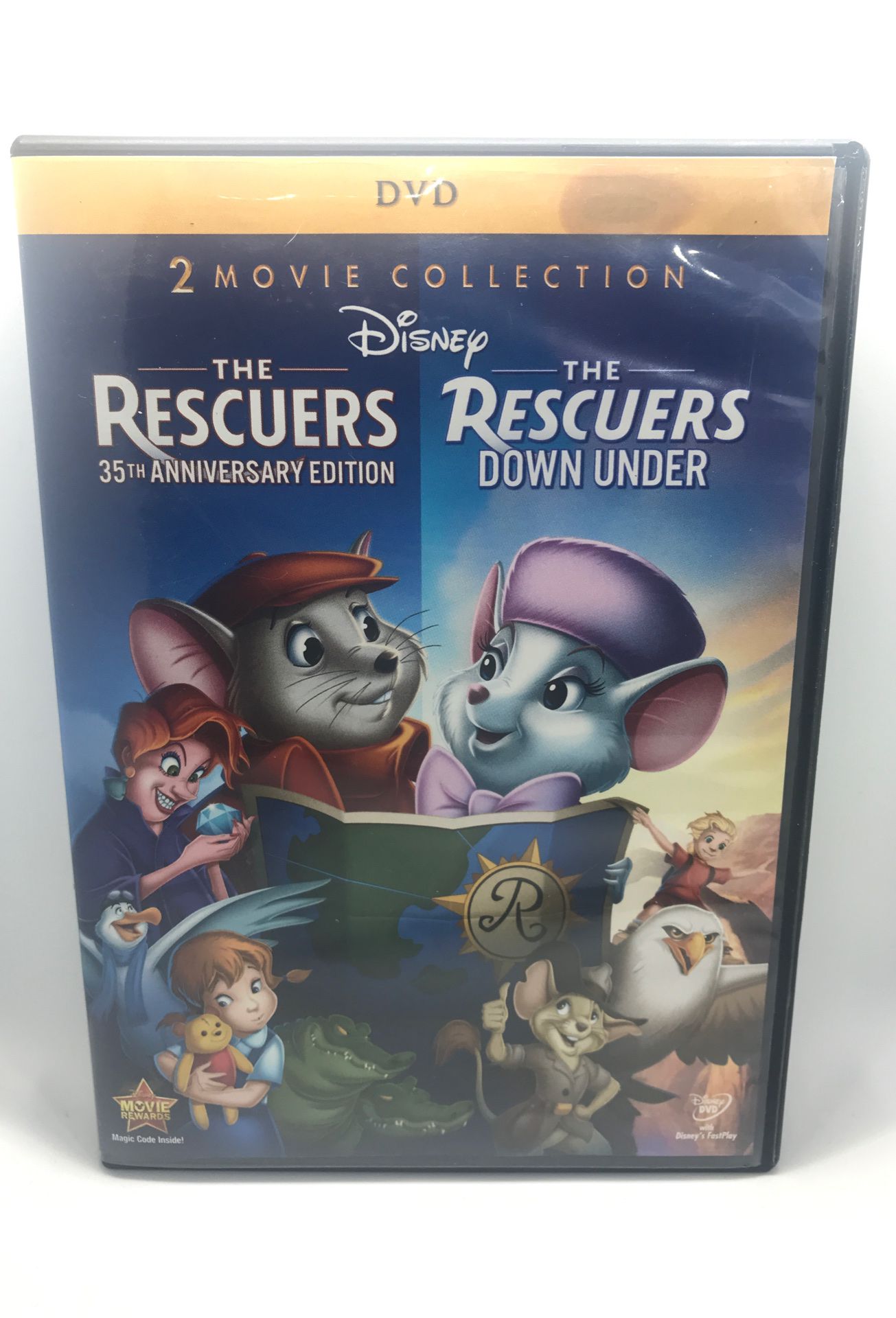 Disney’s The Rescuers & Rescuers Down Under DVD
