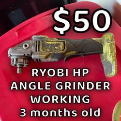 Ryobi grinder hp