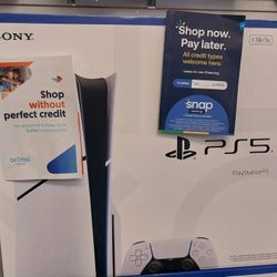 PS5 DISC 1TB Brand New With 1 Yr Warranty On Sale Also Payments Option Availabile 
