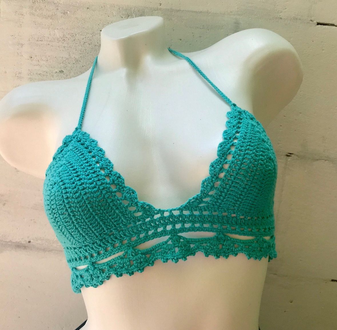 Lace Crochet Bralette