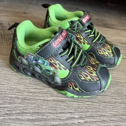 Light Up Grave Digger Shoes