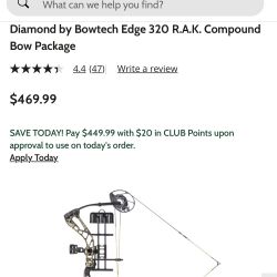 Diamond Edge 320 New