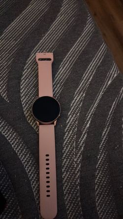 Rose Gold Smartwatch with Pink Band