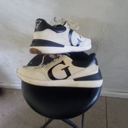 Men's Guess Tennis Shoes.. Size Nine And a Half 