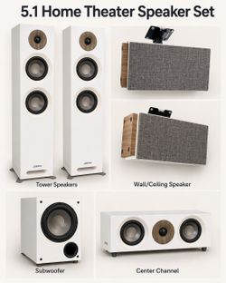 Jamo 5.1 home theater speaker set great condition