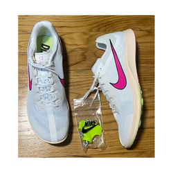 Nike Track Shoes Rival Distance Sail Pink Running Men’s Sz 13 New Box 
