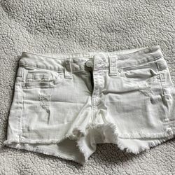 White shorts 